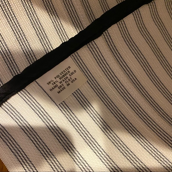 Pleasure Doing Business Bandage Striped Skirt - Picture 3 of 7